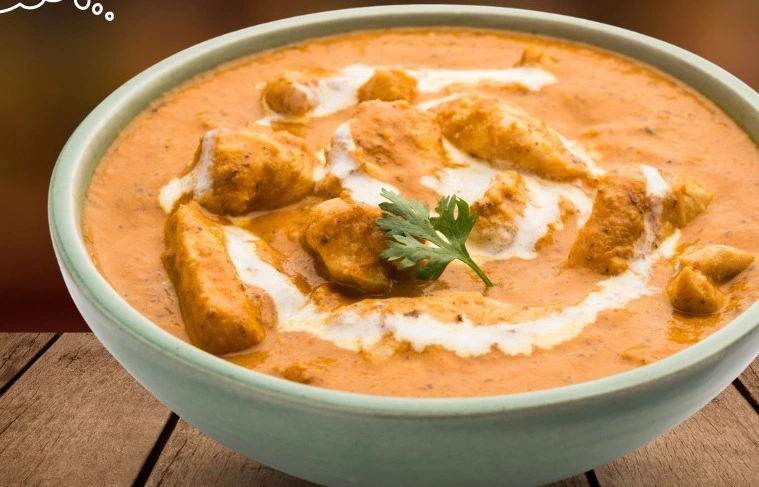 Delicious butter chicken in Canada, SK